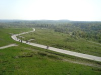Velká Střelná-horní část bývalé obce z pozorovatelny-Foto:Ulrych Mir.