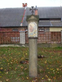 Bouzov-Boží muka z r.1846 u silnice ke Hvozdečku-Foto:Ulrych Mir.