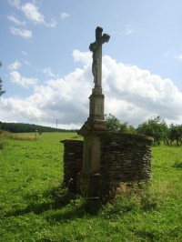 Javoříčko-kamenný kříž z r.1847-Foto:Ulrych Mir.