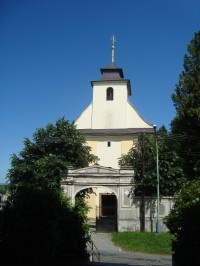 Bílá Lhota-farní kostel sv.Kateřiny z r.1789-Foto:Ulrych Mir.