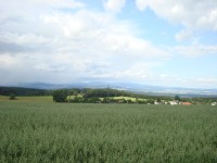 Střemeníčko-pohled na Kovářov, Hanou a Jeseníky-Foto:Ulrych Mir.