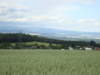 Střemeníčko-pohled na Kovářov, Hanou a Jeseníky-Foto:Ulrych Mir.