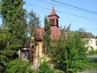 Lhota pod Kosířem-náves s kaplí Panny Marie-Foto:Ulrych Mir.