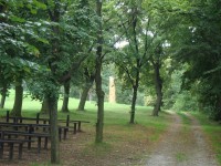 Ludéřov-amfiteatr na Příhoně a obelisk-Foto:Ulrych Mir.