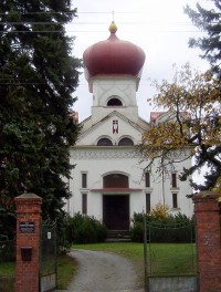 Chudobín-kostel sv.Cyrila a Metoděje československé církve husitské z r. 1923-Foto:Ulrych Mir.