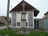 Náklo-Jáchymov-kamenný kříž z r.1889-Foto:Ulrych Mir.