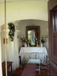 Hluchov-kaple Panny Marie z let 1805-8-interiér-Foto:Ulrych Mir.