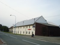 Hluchov-sýpka zámeckého dvora, nyní restaurace Na sýpce-Foto:Ulrych Mir.