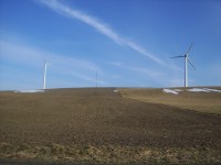 Nízký Jeseník-větrné elektrárny u Hraničných Petrovic-Foto:Ulrych Mir.