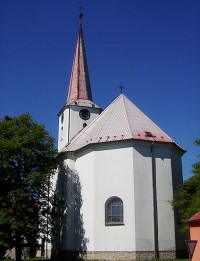 Hraničné Petrovice-kostel sv.Petra a sv.Pavla z r.1768-Foto:Ulrych Mir.