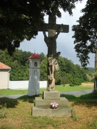 Polomí-část Kopaniny s křížem a božími muky-Foto:Ulrych Mir.