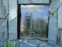 Bělkovice-pomník obětem I.světové války-detail-Foto:Ulrych Mir.