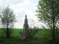 Čehovice-kříž z r.1880 u Biocentra-Foto:Ulrych Mir.