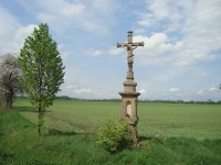 Čehovice-kříž z r.1914 u silnice z Bedihoště-Foto:Ulrych Mir.