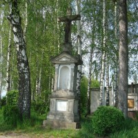 Čehovice-kříž z r.1920 u hřiště-Foto:Ulrych Mir.