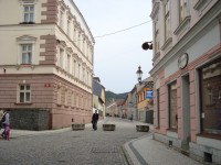 Králíky-Dlouhá ulice z Velkého náměstí-Foto:Ulrych Mir.
