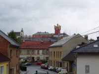 Mírov-náměstí, hrad a kostel sv.Markéty-Foto:Ulrych Mir.