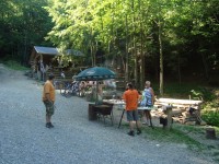 Horní Lípová-poutní místo turistů-Lesní bar-Foto:Ulrych Mir.