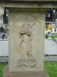 Měrotín-ústřední kříž na novém hřbitově-Foto:Ulrych Mir.
