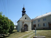 Měrotín-kaple a socha Panny Marie-Foto:Ulrych Mir.