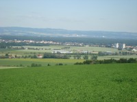 Měrotín-výhled z Pardusky na Litovel, Šternberk a Jeseníky-Foto:Ulrych Mir.