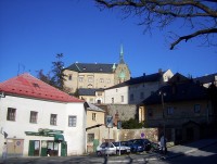 Šternberk-hrad od kostela Zvěstování P.Marie-Foto:Ulrych Mir.