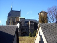 Šternberk-hrad od východu-Foto:Ulrych Mir.