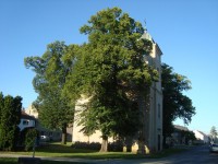 Myslechovice-kaple sv.Michala s křížem a sousoším-Foto:Ulrych Mir.