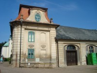 Chlumec nad Cidlinou-zámek Karlova Koruna-obytné a hospodářské budovy-Foto:Ulrych Mir.