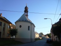 Litovel-Nasobůrky-náves s kaplí N.P.Panny Marie z r.1810-Foto:Ulrych Mir.