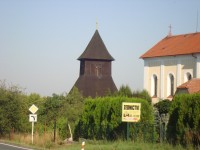 Horní Ředice-barokní dřevěná zvonice z r.1729-Foto:Ulrych Mir.