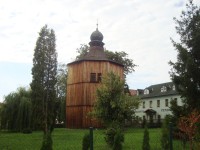 Sezemice-dřevěná zvonice ze 16.stol.-Foto:Ulrych Mir.