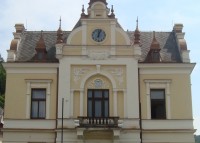 Brandýs nad Orlicí-radnice s pamětní síní J.A.Komenského-detail-Foto:Ulrych Mir.