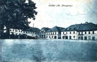 Moravský Beroun-stejné místo na náměstí v r.1920-sbírka:Ulrych