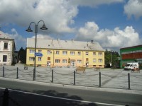 Moravský Beroun-náměstí s kašnou z r.2010-Foto:Ulrych Mir.