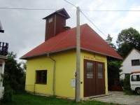 Lanšperk-hasičská zbrojnice se sv.Floriánkem-Foto:Ulrych Mir.