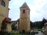 Letohrad-zvonice z r.1705 u kostela sv.Václava-Foto:Ulrych Mir.