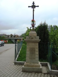 Letohrad-litinový kříž v ulici Požárníků-Foto:Ulrych Mir.