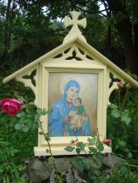 Špindlerův Mlýn-pieta Matka Boží u Kostelní ulice-Foto:Ulrych Mir.