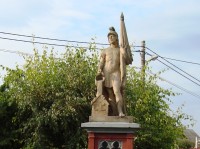 Holasovice-socha sv. Floriána 