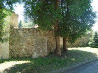 Vidnava-ohradní zeď u zámku-Foto:Ulrych Mir.