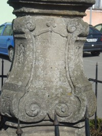 Potštát-sousoší Svaté Trojice-Sv.Jan Sarkander-detail-Foto:Ulrych Mir.