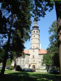 Tovačov-zámek s Formosou-Spanilou věží-Foto:Ulrych Mir.