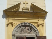 Jeseník-kostel Nanebevzetí Panny Marie-vstupní portál-Foto:Ulrych Mir.