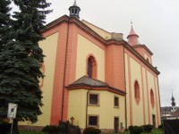 Jilemnice-kostel Sv.Vavřince z r.1736-Foto:Ulrych Mir.