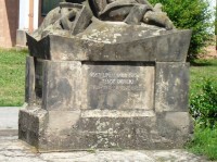 Česká Skalice-tř. T.G.Masaryka-pomník padlým v 1. světové válce-detail-Foto:Ulrych Mir.