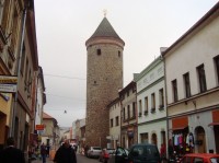 Dvůr Králové nad Labem-Havlíčkova ulice a Šindelářská věž-Foto:Ulryh Mir.