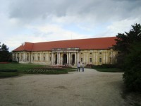 Lednice-zámek-Barokní jízdárna-jižní průčelí-Foto:Ulrych Mir.