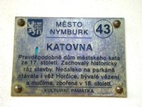 Nymburk-Katovna-inf. deska-Foto:Ulrych Mir.