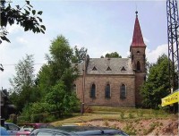 Štikov-kaple Nejsvětější Trojice z parkoviště u restaurace-Foto:Ulrych Mir.